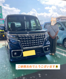 スペーシアカスタムご納車しました！